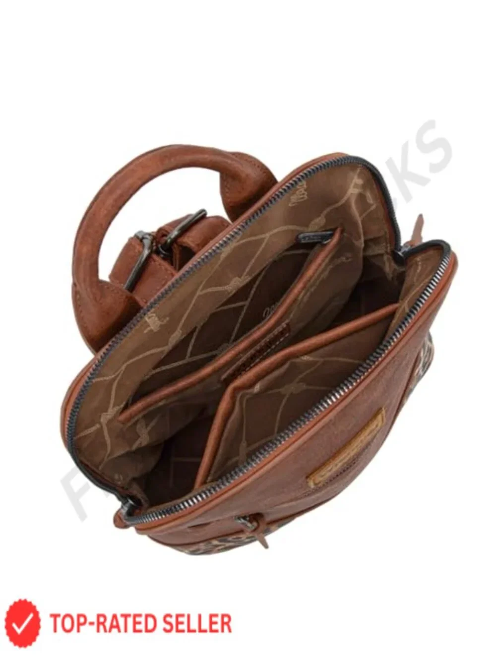 Faux Leather Mini Backpack Purse for Women Travel Work Daypack